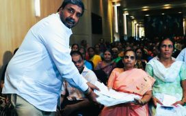"Karnataka Govt Backs Arya Vaishya Welfare Schemes: Laptops, Pensions & Loans Distributed"