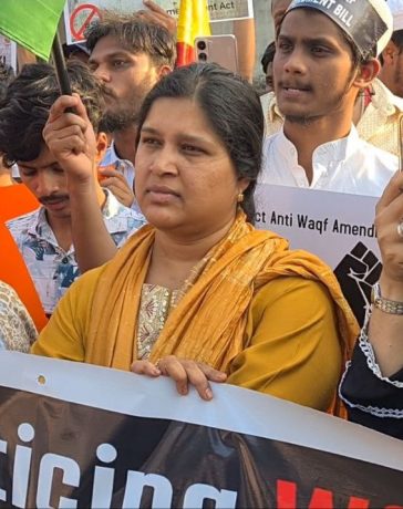 Freedom Park Sees Mass Protest Demanding Repeal of Waqf Act